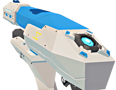 Planet Defender laser gun artwork